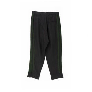 SS17 Black & Green Orbai Trousers Sample