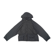 Load image into Gallery viewer, Black Oversized Distressed Hoodie
