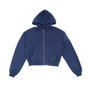 SS21 Blue Embroidered Hoodie