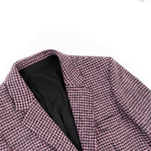Load image into Gallery viewer, FW16 Pink Houndstooth Wool Blazer