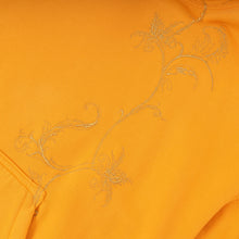Load image into Gallery viewer, FW18 Orange Embroidered Floral Hoodie