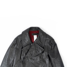 Load image into Gallery viewer, FW17 Double Breasted Leather Coat 1 of 1 Sample