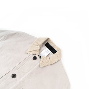 FW19 Grey Cord Collar Workwear Jacket Sample