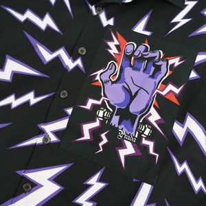 FW18 Purple Lightning Frankenstein Cotton Shirt