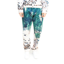 Load image into Gallery viewer, Landscape Printed Denim Jeans