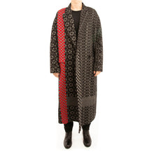Load image into Gallery viewer, FW19 Ankle Length Jacquard Chapman Coat