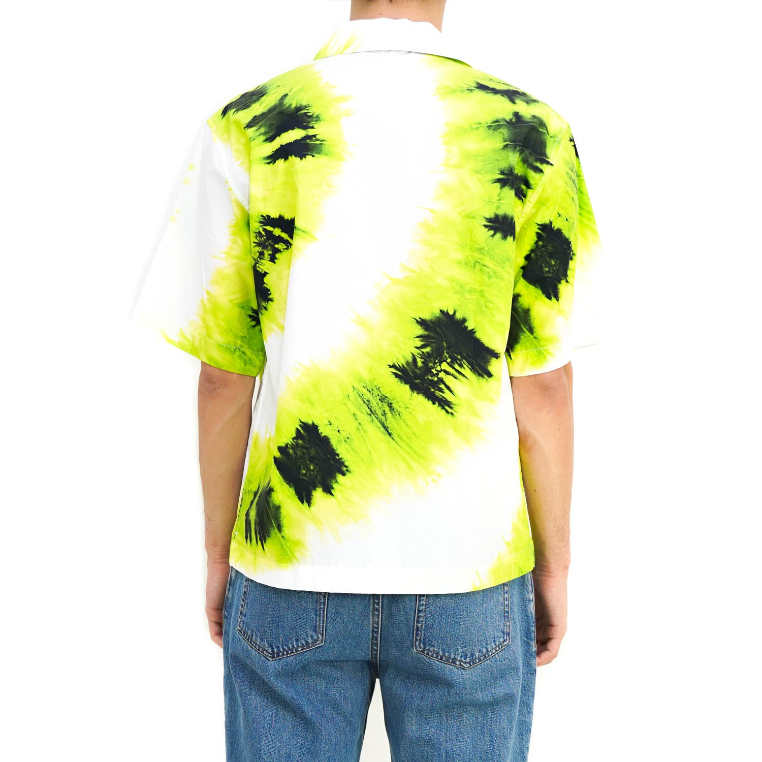 SS19 Tie-Dye Print Cotton Shirt