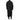 FW19 Ankle Length Lord Black Wool Coat