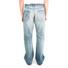 Load image into Gallery viewer, Flared Washed Denim