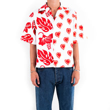 Load image into Gallery viewer, FW19 Heart Split Double Match Cotton Shirt