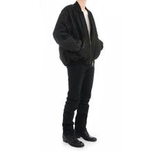Load image into Gallery viewer, FW18 Oversized Sample Leather Bomber Jacket