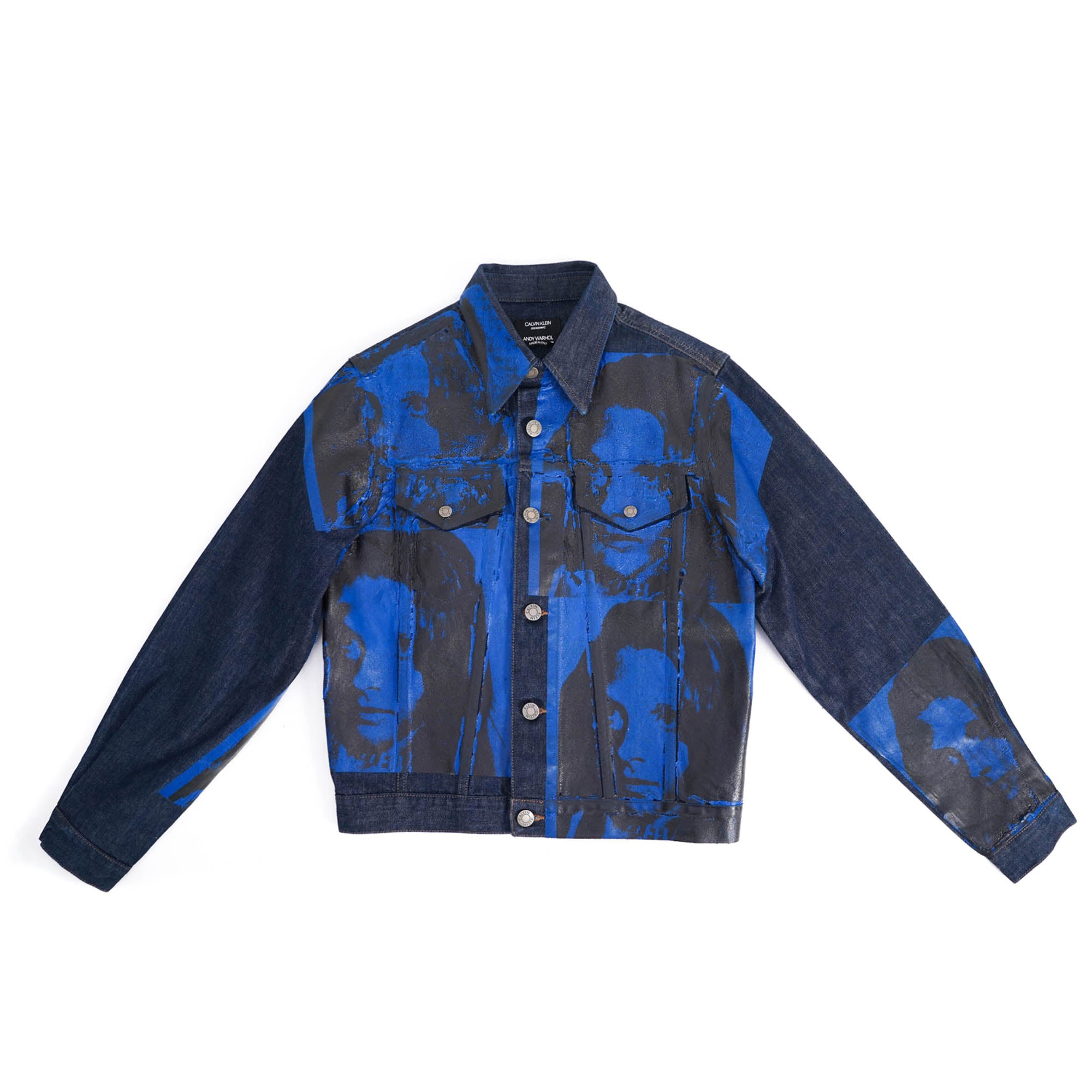 Sandra Brant Screenprint Denim Jacket