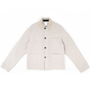 FW19 Grey Cord Collar Workwear Jacket Sample
