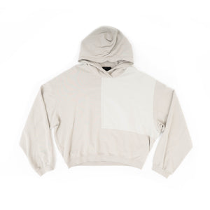 SS20 Grey Panelled Oversized Perth Hoodie