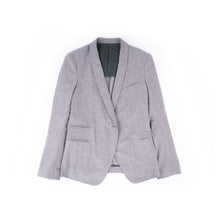 Load image into Gallery viewer, FW14 Grey Shawl Collar Blazer