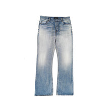 Load image into Gallery viewer, Flared Washed Denim
