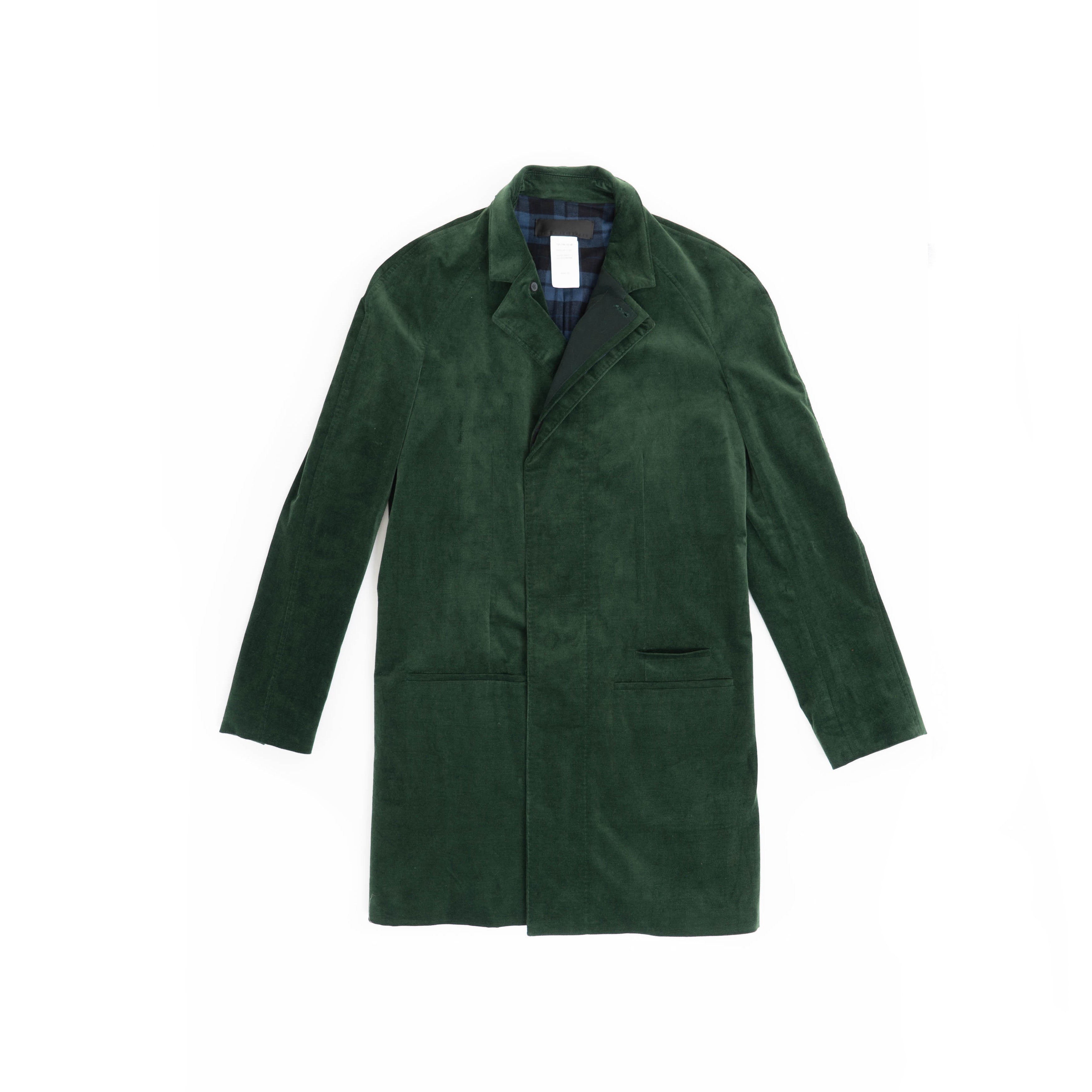 FW17 Green Velvet Coat