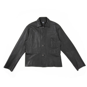 FW19 Leather Workwear Shirt
