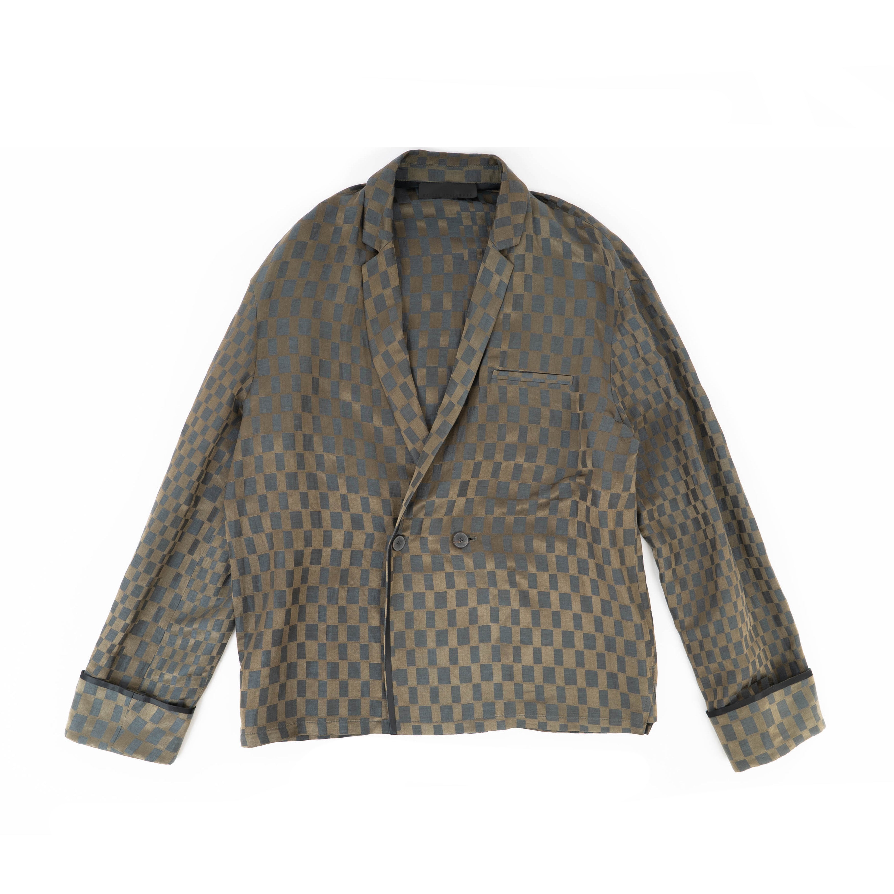 SS19 Jacquard Pattern Kimono Pyjama Sample Jacket
