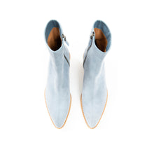 Load image into Gallery viewer, SS19 Light Blue Sample Suede Boots