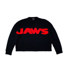 Load image into Gallery viewer, Jaws Distressed Knit Sweater