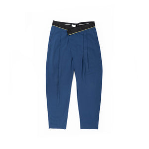 SS17 Blue Origami Trousers 1 of 1 Sample