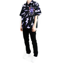 Load image into Gallery viewer, FW18 Purple Lightning Frankenstein Cotton Shirt