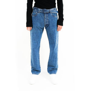 SS19 Archival Logo-Patch Denim