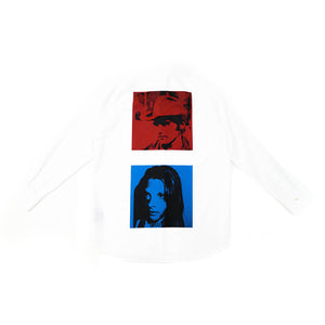 Oversized Andy Warhol Printed Shirt