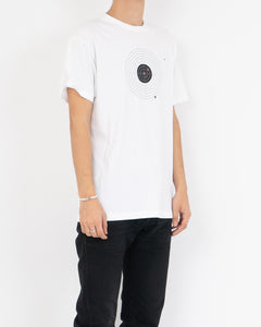 White Distressed Bullseye T-Shirt