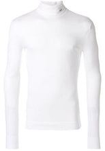Load image into Gallery viewer, White Logo Embroidered Turtle Neck