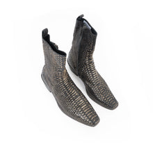 Load image into Gallery viewer, FW16 Runway Python Skin Boots