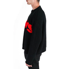 Load image into Gallery viewer, Jaws Distressed Knit Sweater