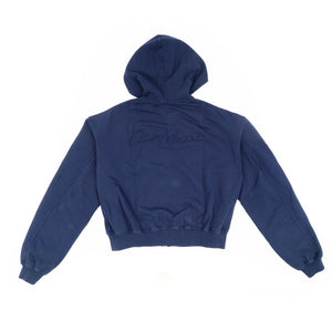 SS21 Blue Embroidered Hoodie