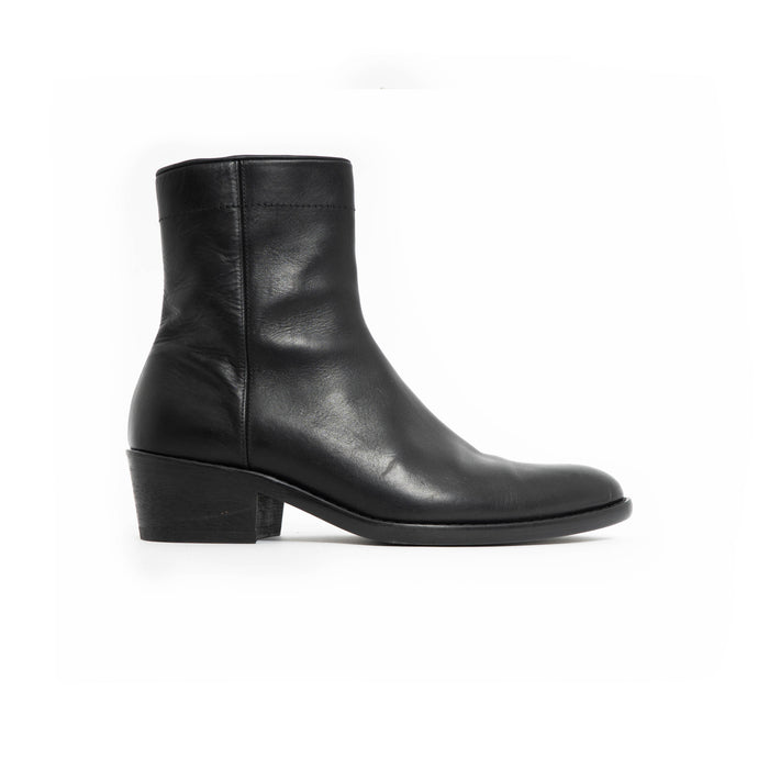 FW17 Black Calf Leather Rodeo Boots