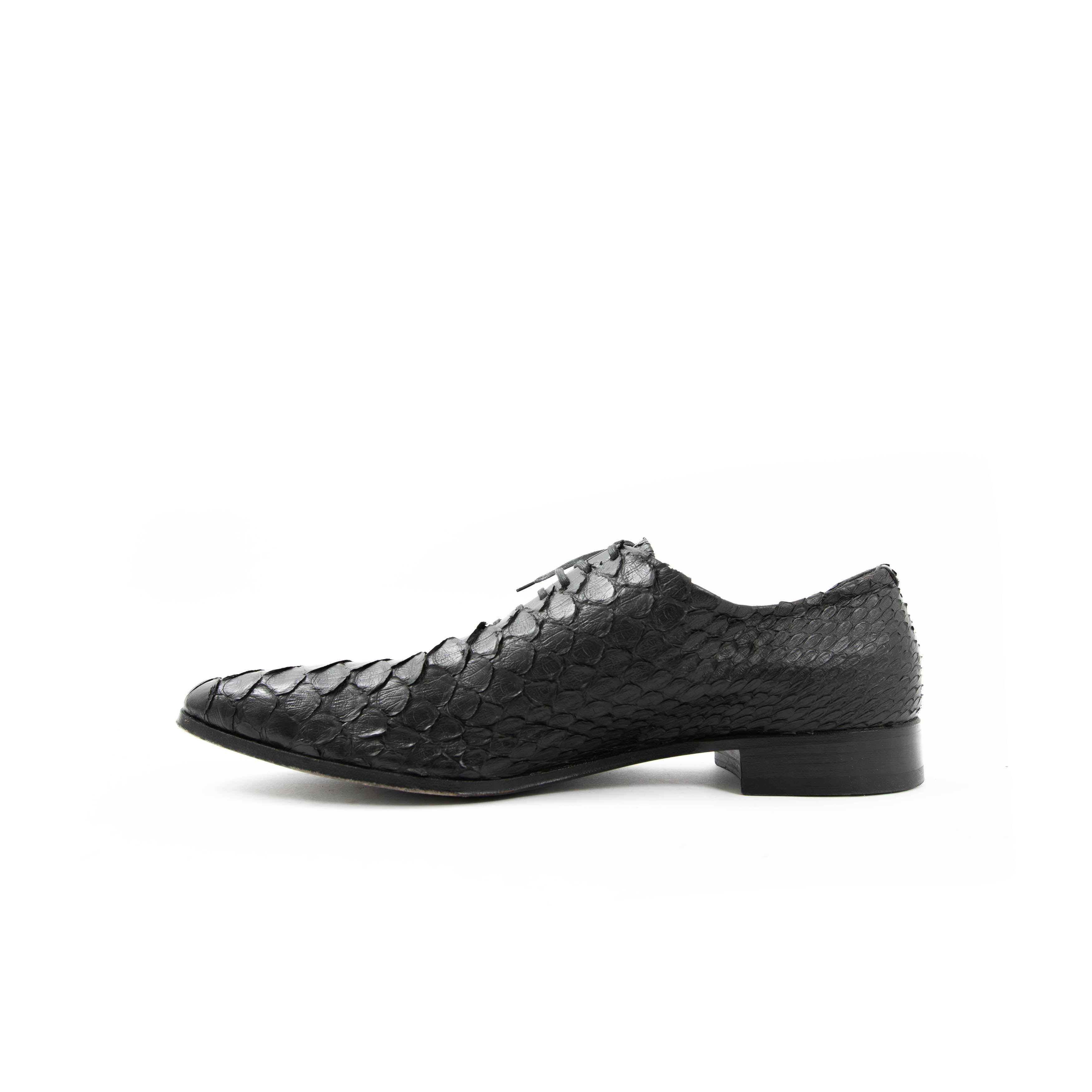 Python Lace-up Loafers