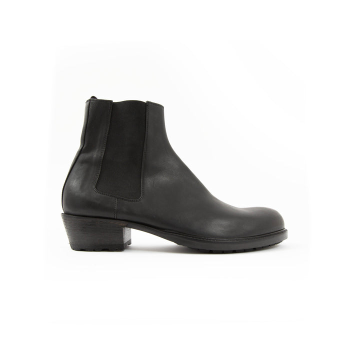 FW18 Agave Black Chunky Chelsea Boots