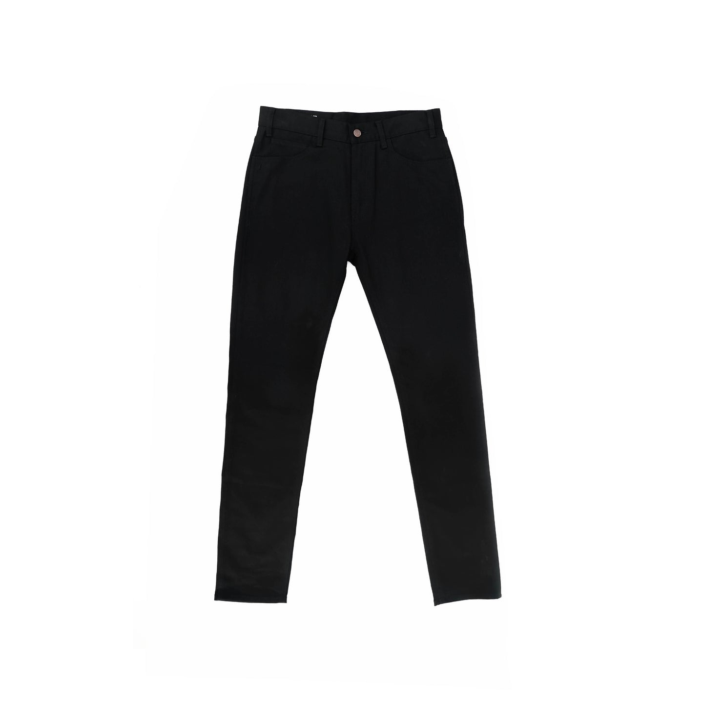 001 Skinny High Waisted Black Denim